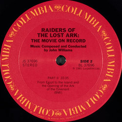 Raiders of the Lost Ark: The Movie on Record Bande Originale (Various Artists, John Williams) - cd-inlay
