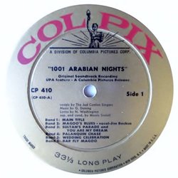 1001 Arabian Nights Bande Originale (George Duning) - cd-inlay