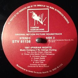 1001 Arabian Nights Bande Originale (George Duning) - cd-inlay