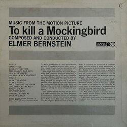 To Kill a Mockingbird Bande Originale (Elmer Bernstein) - CD Arrire
