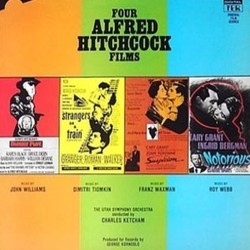 Four Alfred Hitchcock Films Bande Originale (Dimitri Tiomkin, Franz Waxman, Roy Webb, John Williams) - Pochettes de CD