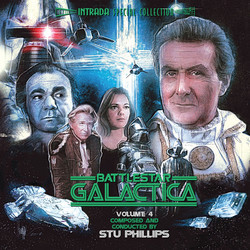 Battlestar Galactica - Volume 4 Bande Originale (Stu Phillips) - Pochettes de CD